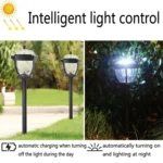 2 LED Solar Waterproof Outdoor Garden Light, Style: - Image 6