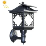 8 LED Solar Outdoor House Appearance Lawn Garden Decoration Light