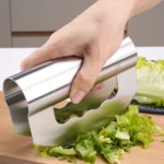 Stainless Steel Double-Head Cutter Vegetable Cheese Chopper - Image 5