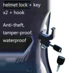 3 Sets Motorcycle Helmet Fixed Lock Hook - Image 6