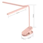 TD5 Double Lamp Head USB Desktop Clip Table Lamp,Style: - Image 3