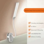 TD5 Double Lamp Head USB Desktop Clip Table Lamp,Style: - Image 4