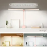 TD5 Double Lamp Head USB Desktop Clip Table Lamp,Style: - Image 5