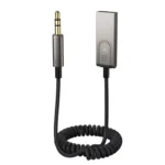 BY301 AUX Car Bluetooth 5.0 Receiver Mobile Call Bluetooth Adapter - Image 2