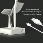 550TD3 Rechargeable USB Double Head Folding Table Lamp - Image 6