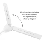 550TD3 Rechargeable USB Double Head Folding Table Lamp - Image 7