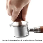 Zinc Alloy Coffee Machine Bottomless Handle For DeLonghi, Style: - Image 4