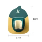 LY006 Cartoon Shower Bracket Universal Adjustment Bathroom Shower Head Fixed Base - Image 3