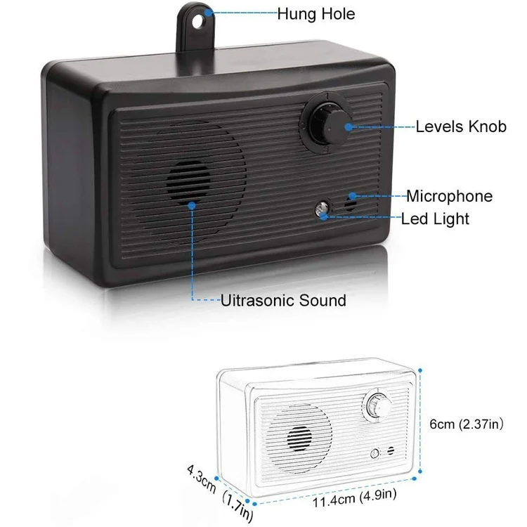 TBD0601763301_B4.webp CSB-16 Outdoor Ultrasonic Bark Stopper Dog Training Device - Image 5