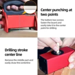Aluminum Alloy Woodworking Inclined Hole Locator Punching Locator - Image 6
