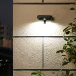 12 LED Solar Outdoor Waterproof Body Sensor Wall Light - Image 7