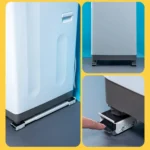 2 PCS Washing Machine Stand Movable Adjustable Refrigerator Base - Image 7