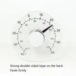 T9110D Outdoor Thermometer Door And Window Glass Split Waterproof Thermometer - Image 5