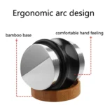 ENB-11 51mm Stainless Steel Coffee Cloth Powder Dispenser Coffee Machine Handle Universal - Image 4