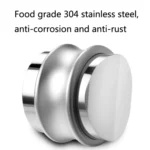 ENB-11 51mm Stainless Steel Coffee Cloth Powder Dispenser Coffee Machine Handle Universal - Image 5