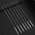 50 PCS Stainless Steel Brush Bottle Cleaning Brush, Size: