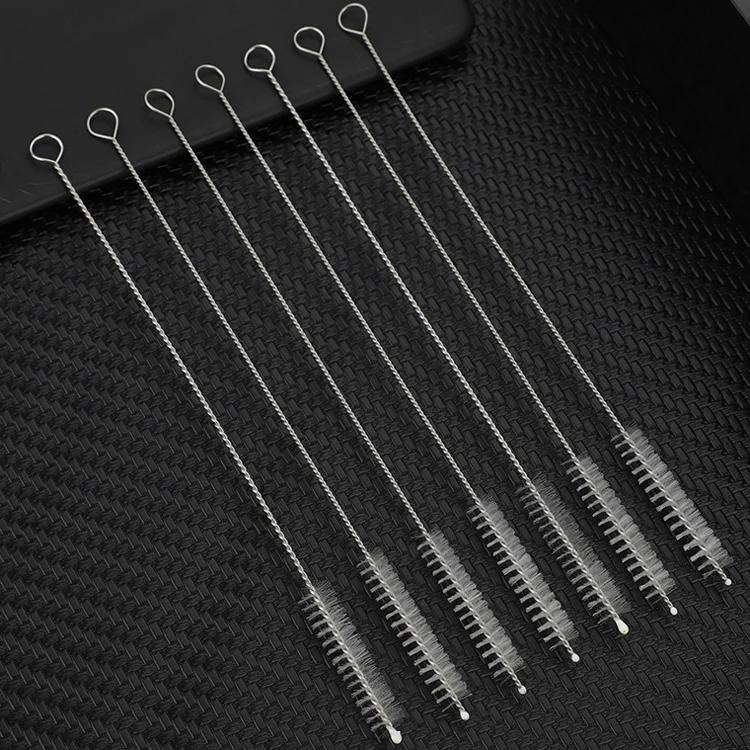 50 PCS Stainless Steel Brush Bottle Cleaning Brush, Size: