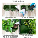 MY-2515 Modular Non-Perforated Indoor Plant Wall Flowerpot - Image 5