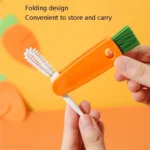 4 PCS 3 in 1 Cup Cleaning Brush Pacifier Gap Interior Brush - Image 3