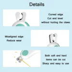 Pet Nail Clippers With LED Blood Line Light - Image 6