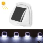 8 LED Outdoor Solar Courtyard Waterproof Wall Light