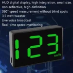Y02 HUD Smart Bluetooth GPS Universal Electronic Dog Automotive Speedometer - Image 4