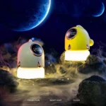 TW-L47 Small Rocket Portable Clock LED Projection Lamp - Image 2