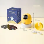 TW-L47 Small Rocket Portable Clock LED Projection Lamp - Image 3