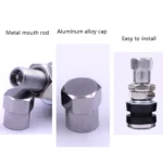 20 PCS Motorcycle Tubeless Tire Valve Stainless Steel Straight Mouth - Image 6