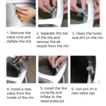 20 PCS Motorcycle Tubeless Tire Valve Stainless Steel Straight Mouth - Image 7