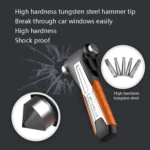 CS-B07 Car Multi-Function Emergency Hammer Fire Escape Hammer - Image 4