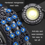 For 175~265cm Snow Emergency Snow Chains For Car SUV General Tires - Image 5