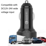 QIAKEY Dual Port Fast Charge Car Charger - Image 3
