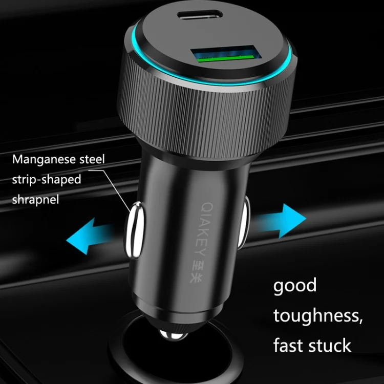 TBD0601801801_B4.webp QIAKEY Dual Port Fast Charge Car Charger - Image 5