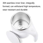 A223 Stainless Steel Automatic Magnetized Coffee Mixing Cup - Image 6