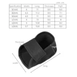 1 Pair Heel Protective Cover Shock Absorption Comfortable Booster - Image 7