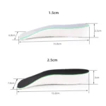 2 Pairs Increased Half Pad Breathable Shock Absorbing Exercise Anti-Skid Pad - Image 3