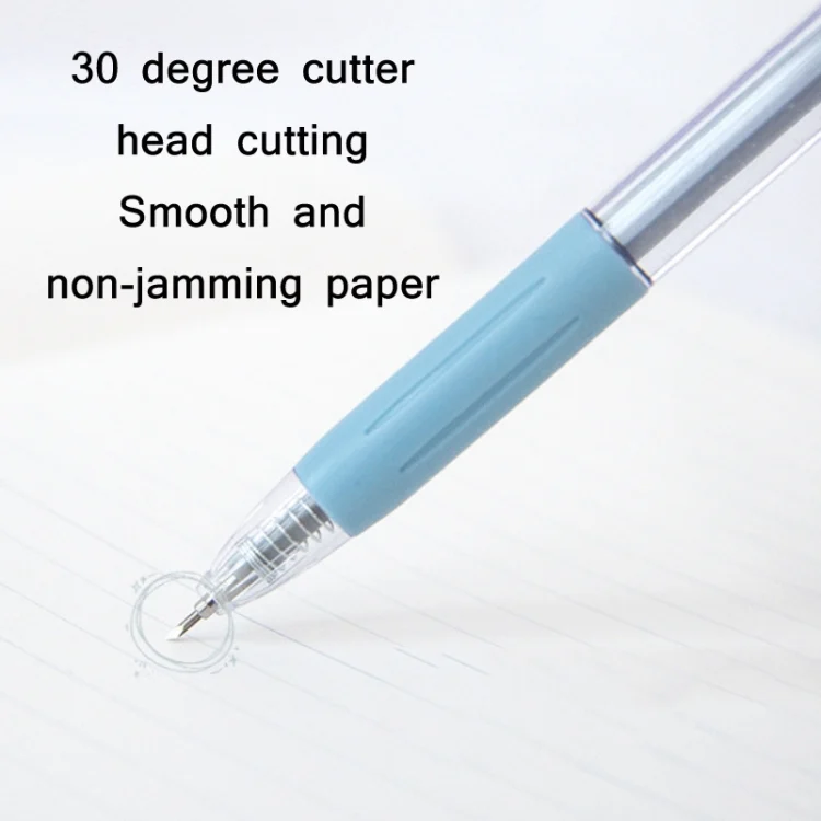 TBD0601809601_B4.webp Press Pen Type Utility Knife Student Appointment Book Paper Cutting Knife - Image 5