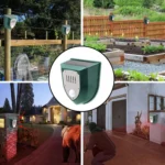 N911M Solar Rouse Alarm Lamp Infrared Induction Animal Drive - Image 7