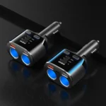 Ozio Car Charger Cigarette Lighter Conversion Plug USB Car Fast Flashing Charger - Image 2