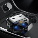 Ozio Car Charger Cigarette Lighter Conversion Plug - Image 2