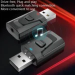 T7 4 In 1 Bluetooth 5.0 USB Transmit Receiving Audio Adapter - Image 5