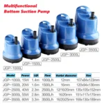 SUNSUN Fish Tank JGP Bottom Suction Water Filter Pump, CN Plug, Specification: - Image 7