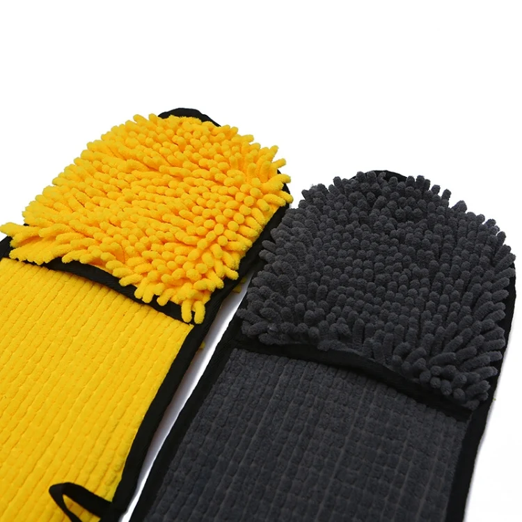 TBD0601827601_B3.webp Hand-Inserted Chenille Pet Bath Towel - Image 4