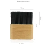 Flat Shredded Hair Brush Haircut And Neck Cleaning Brush - Image 3
