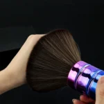 Electroplating Broken Hair Brush Haircut Neck Cleaning Brush - Image 7