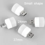 5 PCS 1W USB Power LED Eye Protection Mini Night Light - Image 3