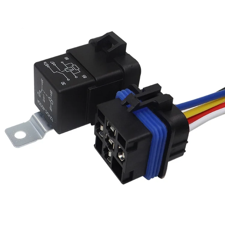 TBD0601835201_B2.webp 2 PCS 1040 5 Pin Waterproof Integrated Automotive Relay With Bracket - Image 3