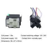 5 Sets JD2912 4 Pin Car Relay With Fuse - Image 5