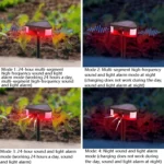 Solar Mouse Repeller High Frequency Ultrasonic Animal Drive - Image 7
